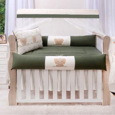 Imagem de Kit Berço Americano Duas Laterais Amiguinhos Menina Menino  - Beatriz 