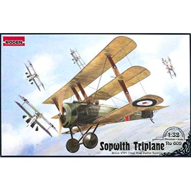 Imagem de Roden Sopwith Triplane Airplane Model Kit