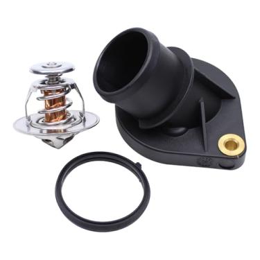 Imagem de ApplianPar Conjunto de carcaça do termostato de refrigeração do motor para Jeep Liberty 2002-2012 Grand Cherokee Commander Dodge Ram 1500 Dakota 2000-2010 Nitro 2007-2011 Durango