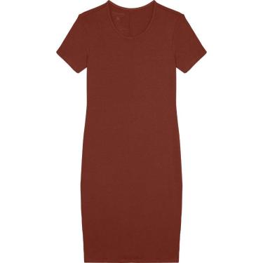 Imagem de Vestido Manga Curta Básico Viscose Stretch Malwee Ref. 89473