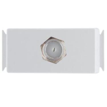 Imagem de Modulo Tomada TV/SAT Coaxial Branco ARIA 57217042 TRAMONTINA