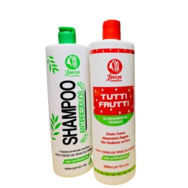 Imagem de Kit Ativo Selagem Progressiva Tutti Frutti 2x1000ml Juca - Juca Cosmét