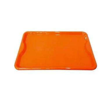 Imagem de kit Bandeja Plástica 30 pçs na cor laranja 48x33 - Ramos plásticos