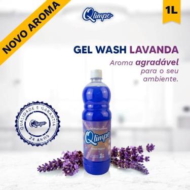 Imagem de Detergente gel wash lavanda 1l - QLIMPO