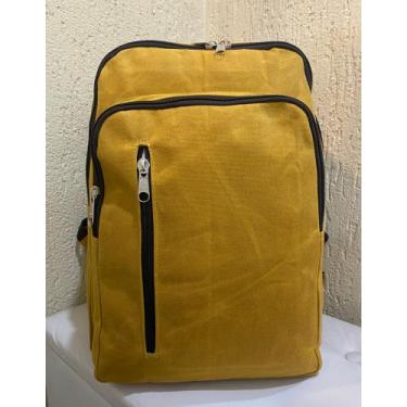 Imagem de Mochila em lona encerada impermeável - Gabriel Store