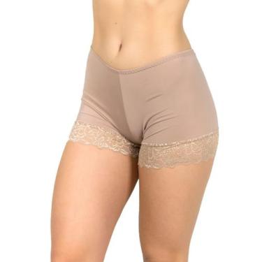 Imagem de Short Anágua em Microfibra Segunda Pele Cueca Feminina - Bella Fiore M