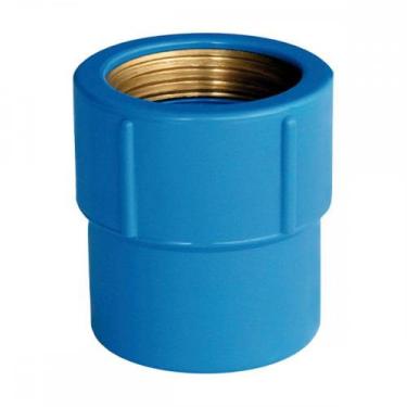 Imagem de Luva Azul Plastilit 3/4 X 3/4 . / Kit C/ 25 Unidades, Azul