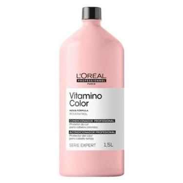 Imagem de Condicionador Proteção da Cor Loreal Vitamino Color Resveratrol 1,5 Li