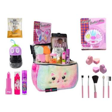 Imagem de Maleta De Maquiagem Completa Infantil minha sapequinha - Delikadas Mak