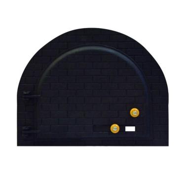 Imagem de Porta de Forno Americana Fogão a Lenha Pizza Iglu G 37x31cm