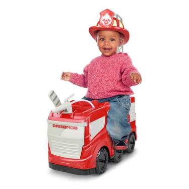 Imagem de Caminhão Bombeiro Giant - Gigante - C/ Lança Água - Roma - Roma Brinqu