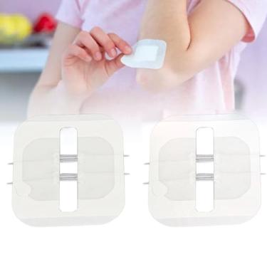 Imagem de Dispositivo de Fechamento de Feridas, Tiras de Fechamento de Feridas, Ponto de Zíper, Kit de Bandagens de Sutura Elástica Com Zíper Embrulhado Individualmente Confortável para