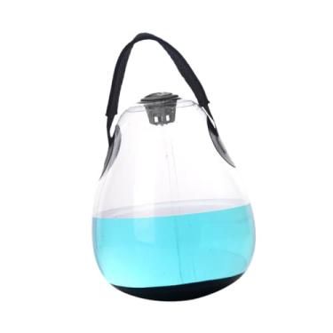 Imagem de oshhni Kettlebell cheio de água saco de água treino peso esportivo ajustável para casa ginásio agachamentos elevador doméstico quadris para mulheres, Limpar 5kg