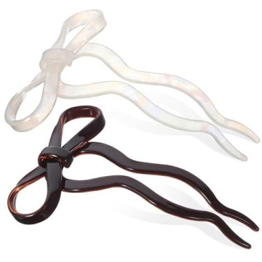 Imagem de FRCOLOR De Cabelo Francês Moderno Em Formato De U Rabos De Cavalo Coques Tranças E Acessórios Penteados