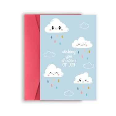 Imagem de Asmallgf Novo cartão de chá de bebê, presentes de chá de bebê para meninos e meninas, vale-presente engraçado para ele e ela