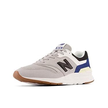Imagem de New Balance Tênis masculino 997H V1, Nuvem de chuva/azul atlântico, 5.5