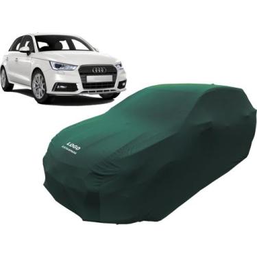 Imagem de Capa Automotiva Para Audi A1 Tecido Helanca Lycra Cor Preta - Mz, Verd