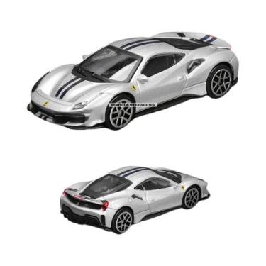 Imagem de Carros em Escala 1:64 Bburago Ferrari - Modelo de Liga Metálica - Pres