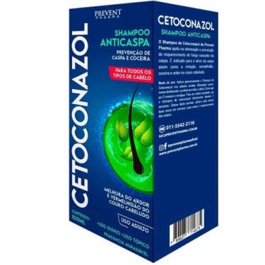 Imagem de Shampoo Anticaspa e Coceira 100ml Prevent Pharma Contra de Infecções F