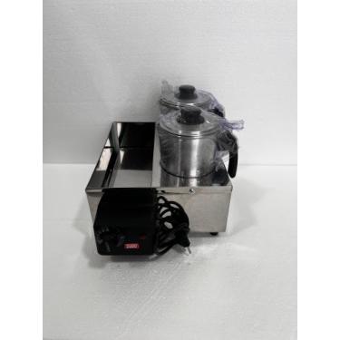 Imagem de Esterilizador Banho Maria em Inox 2 Bules café E Leite 220v - Or inox 