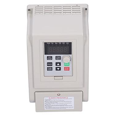 Imagem de Controlador de Velocidade do Motor do Inversor de Frequência Variável Saída 3 Fase 220V 2.2KW Digital para Uso Industrial