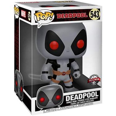 Imagem de Funko Pop Marvel DeadPool Grey 10" Super Sized 543