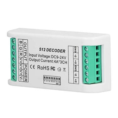 Imagem de Controlador de Faixa Decodificadora de Led, Controle Rgb Dmx512, Controle de Tensão Constante, 9 24v, Mini Demoder Rgb para Módulo de Luz, Arruela de Parede de Palco