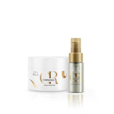 Imagem de Kit Wella Máscara Oil Reflections 150ml + Oil Reflection 30ml - Wella 