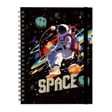 Imagem de Caderno Universitário Plus 1 Matéria Capa Dura Urban Space Colorido