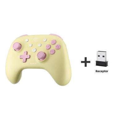 Imagem de Controle Sem Fio Nintendo Switch Pro - Compatível com Switch OLED, Lit