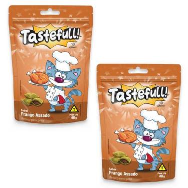 Imagem de Hana Tastefull Para Gatos Kit 2 Un Sabor Frango 40g