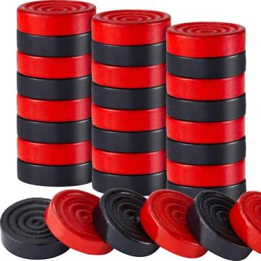 Imagem de Checkers Pieces Sumind Wooden 48 peças com bolsa de armazenamento