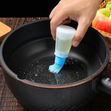 Imagem de Pincel Culinário Design Ergonômico Espalha o óleo Liquidos e Outros