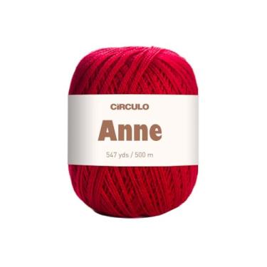 Imagem de Linha Anne 500m 147,5g Carmim 3528 Círculo