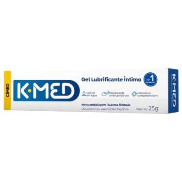 Imagem de Gel Lubrificante Intimo K-med 25g - KMED
