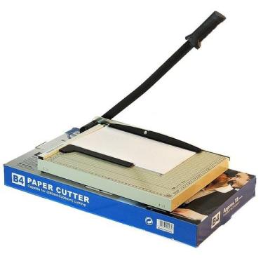 Imagem de Guilhotina Papel A4 Ofício Com Travamento 36 cm corta até 12 Folhas - 