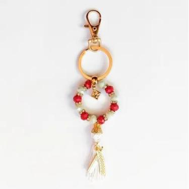 Imagem de Chaveiro Maria Navalha Cristais - Balaio de Santo