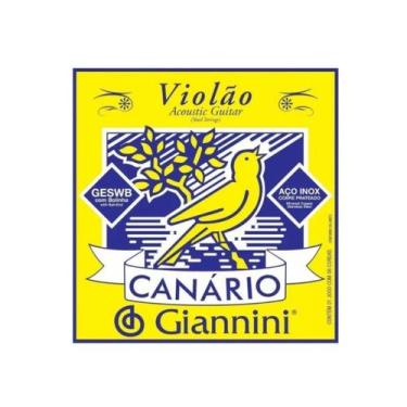 Imagem de Encord Violao Nylon C/ Bolinha Canario Genwb Giannini, Prata
