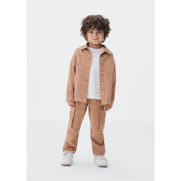 Imagem de Calça Hering Kids Cargo Infantil Toddler Em Sarja Masculino-Masculino