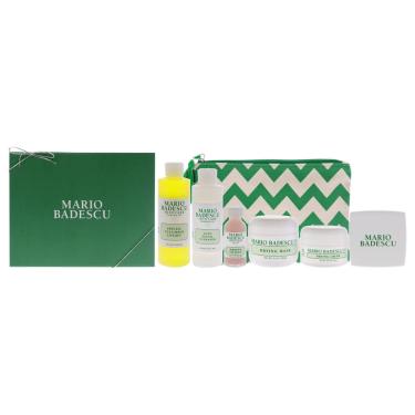 Imagem de Conjunto de cuidados com a pele Mario Badescu Acne Control com limpador de 5 unidades
