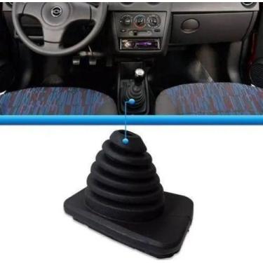 Imagem de Coifa Câmbio Sanfonada Celta 2012 2013 2014 2015 2016 Preta - TOP - MP