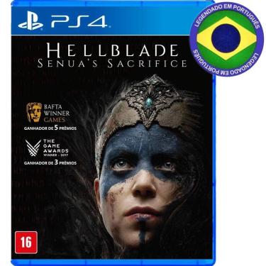 Imagem de Hellblade Senuas Sacrifice PS4 e PS5 Mídia Física Original Legendado em Português Playstation