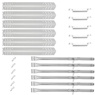 Imagem de 463245917 G470-0004-W1A Tenda Térmica G470-5200-W1 Peças de Reposição para Grelha de 6 Queimadores Peças de Reposição para Charbroil Grill Peças 466245917 G470-0004-W1 G321-4C00-W1 G432-0017 D-W1 Cross. Sover Tube Performance 6 Peças de Queimador
