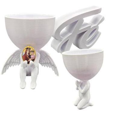 Imagem de Relicario Decoração Casa Nossa Senhora da Saude Anjo Guarda - Point da