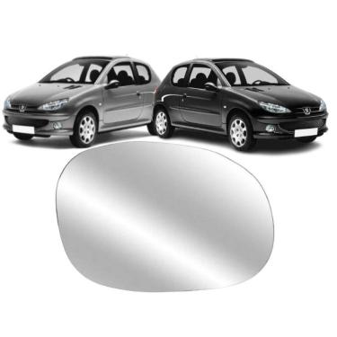 Imagem de Lente Retrovisor Com Base Peugeot 206 207 99.. Ld Direito
