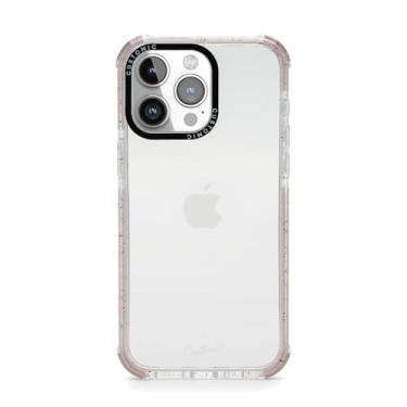 Imagem de Customic Capinha Case Capa para Celular iPhone 15 Pro Max (6.7”), Impactor Space Anti Impacto Proteção Militar 4 metros contra quedas, Antiamarelamento, Transparente e Rosa