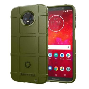 Imagem de Capa Case Moto Z3 Play (Tela 6) Rugged Shield Anti Impacto (Verde)