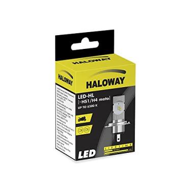 Imagem de Lampada Farol Haloway H4/Hs1 Led Moto 6.500K