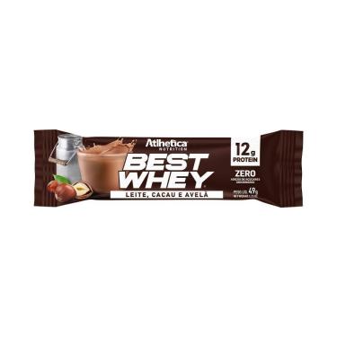 Imagem de Best Whey Bar Atlhetica Nutrition Leite, Cacau & Avelã