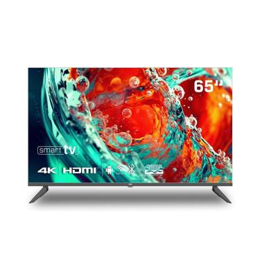 Imagem de Smart TV HQ 65&quot; 4K tela sem bordas  Sistema Android design Slim HQS65NKHM